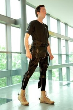 Motorized Pants to Help Soldiers and Stroke Victims.  A soft, lightweight exoskeleton developed at Harvard applies assistive force without interfering with a person’s normal gait.