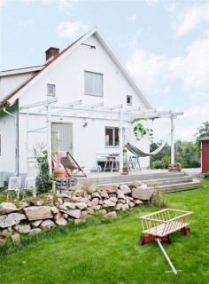 my scandinavian home: A swedish family home in summer time