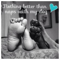 Naps with my dog. ♥