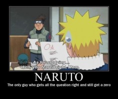 Naruto The Only Guy To Get All Qestions Right