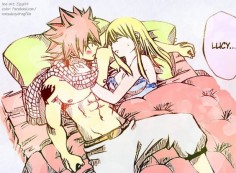 natsu and lucy being adorable ^_^