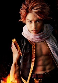 Natsu has just been cast in the Fairy Tail Stage  and he's hot!