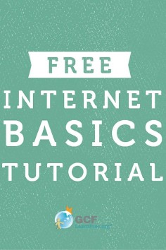 NEW TUTORIAL ALERT: If you know someone who is new the Internet or simply need a refresher of common terms and functions, check out our NEW Internet Basics tutorial!