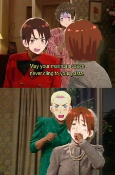 Oh my gosh, it's two of my favorite things - Hetalia and The Golden Girls (never would have thought of putting those together)