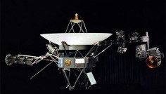 One of the Voyager spacecraft in 1977