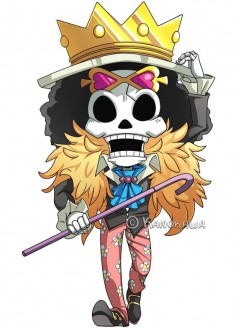 One Piece: Brook Chibi by Kanokawa