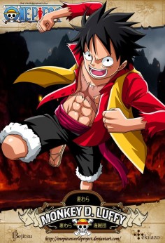 One Piece - Monkey D. Luffy by OnePieceWorldProject