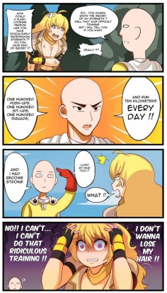 (Onepunchman x RWBY) : How to get Stronger by Rouzille on DeviantArt