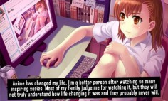 Otaku Confessions Omg yes, ive try to be a better person after watching fruits basket