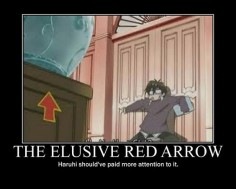 Ouran High School Host Club; LOL Just Rewatching Ouran High School Host Club series again and The Red Arrow Wouldn't Stop Flashing on The Expensive Vase