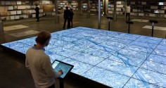 Paris métropole 2020  Touchscreen digital model