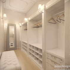 Perfect closet built-ins!