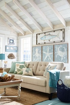 Pier 1 can help you design a living room that encourages you to kick back and relax in an ocean-inspired setting. Check out all our coastal looks, get fun ideas and create your own unique seaside style.