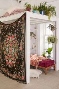 Plum & Bow Rosa Floral Scarf Tapestry - Urban Outfitters