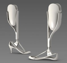 Prosthetic legs that are  and dare I say fashionable