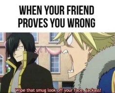 proving your friend wrong