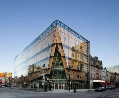 quartier des spectacles - The Quartier Des Spectacles is the latest building to emerge on the streets of the arts and entertainment district in Montreal, Canada. A