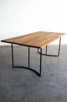 Reclaimed Teak Dining Table and Bench