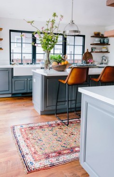 rugs in kitchens