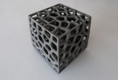 SCIN Cube by Matsys, 3D Printed concrete by Emerging Objects