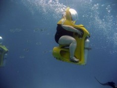 Scuba diving chair - this is really  still-epic.