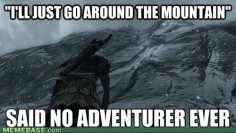 Skyrim. When traversing mountains, horses ALMOST make up for not being able to use levitation spells like you could in Morrowind. The lack of cliff-racers is nice, too.