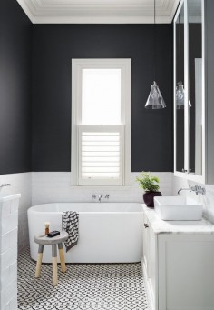 Small Bathroom Ideas In Black And White