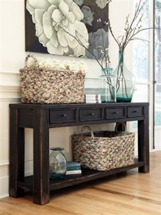 Sofa table for the entry way or behind the couch #TheFurnitureMart