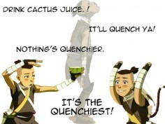 Sokka On Cactus Juice | sokka says DRINK CACTUS JUICE :D - SecretAgentEdElric - DrawingNow