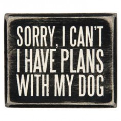 Sorry, I can't. I have plans with my dog. #primitivesbykathy