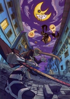 Soul Eater. Taken from the original one-shot that the series was based upon. Did you know that this was never supposed to go past the first chapter? Readers loved it so much they demanded more and more, until finally the author agreed to give the idea a full-blown series.