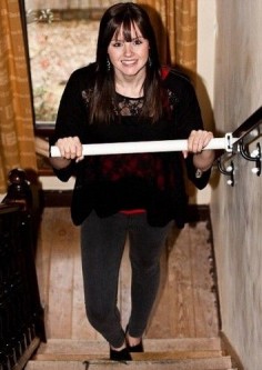 StairSteady inventor created the stability bar to aid stair-climbing/descending for individuals with limited mobility when she was only 16 yrs. old! Can be configurated in various ways.