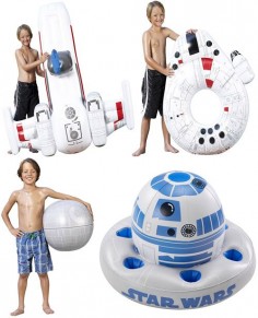 Star Wars Pool Toys.