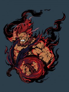 Street Fighter - Raging Demon