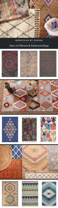 Style starts from the bottom up—enliven any space with chic rugs at irresistible prices from Joss & Main. Anchor living room furniture, add a pop of pattern to the dining room, or lend flair to the foyer with rugs in eye-catching colors.