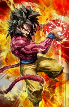 Super saiyan 4 Goku