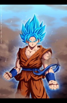 Super Saiyan God Super Saiyan Goku by belucEn