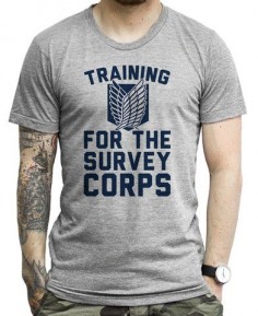 Survey Corps on a Unisex Tee Shirt