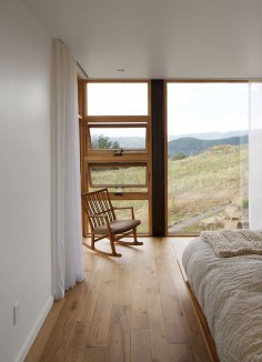 sustainable retreat on a fire-devastated site in boulder.