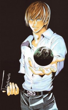 Takeshi Obata's "Black et Noir" Artbook: Death Note