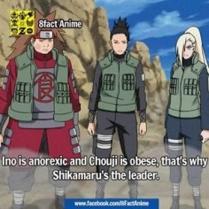 that makes sense that Ino is anorexic. she is so pretty, but also really