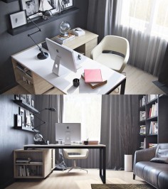 The desk is where all the magic happens. Whether you catch up on work at home or need a convenient place to study, it's nice to have flexibility when it comes t