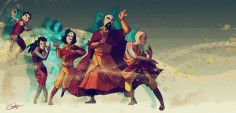 The Four Elements Specialized | by Ctreuse109 | Air | The Last Airbender | Legend of Korra | Avatar