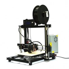 The HICTOP Desktop Prusa i3, in my opinion, is the best sub-$500 #3Dprinter on the market. If you are okay with the idea of assembling your printer yourself, the HICTOP Desktop Prusa i3 is a great option as it has an enormous build volume, has a heated print bed (and, therefore, can print in ABS), and comes with an auto-leveling feature, which is incredibly useful. Ultimately, if you want an affordable 3D printer kit, this is the one to get. #3dprinting
