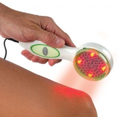 The Infrared LED Pain Reliever - Using technology developed by NASA to heal astronauts' injuries, this device's 60 LEDs produce safe infrared heat to stimulate blood circulation, relieve swelling in joints, and loosen tight muscles.