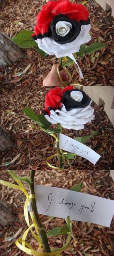 The Pokérose - If a boy gave me this, I would probably be his forever :) 