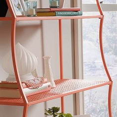 There's nothing we don't love about this bookcase! The shape, the pattern, the color! We know you'll love it too.