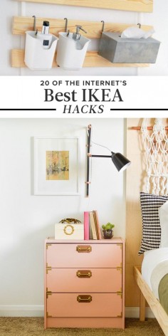These are the best IKEA hacks according to the Internet.