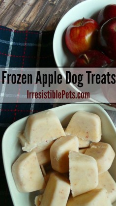 This Frozen Apple Dog Treat Recipe Will Keep Your Pup Cool All Summer Long