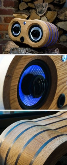 This gorgeous speaker looks a bit like it has a face.